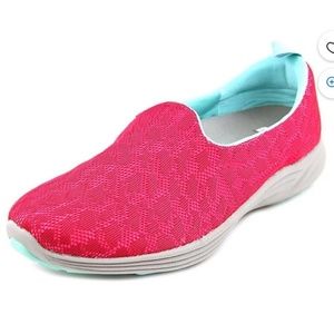 Vionic Women's 331 Hydra Active Slip-On Shoe Round Toe Pink/Blue Size 6